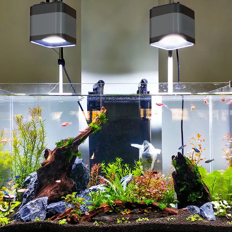 Kleren weg te verspillen site 220V SUNSUN Fish Tank LED Full Spectrum Aquatic Plant Lamp Professional  Landscape Pendant Down Light Grass Tank Lamp Clip Light - AliExpress