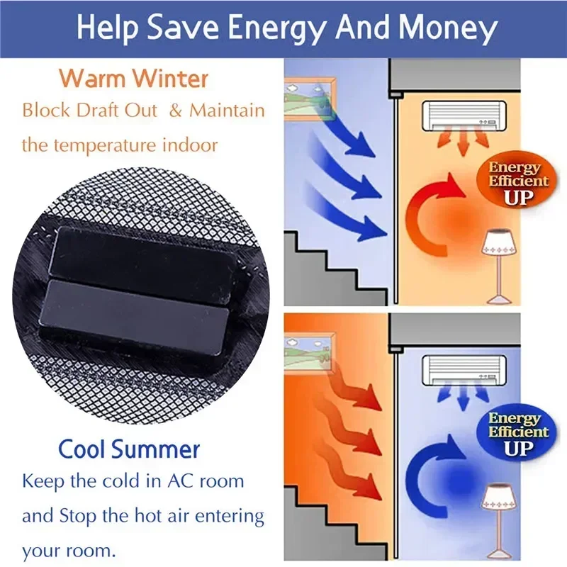 Magnetic Mosquito Net Door Window Curtains Ecoflow Penetration Insect Screen Automatic Closing Flipper Zero Blinds Curtain Home