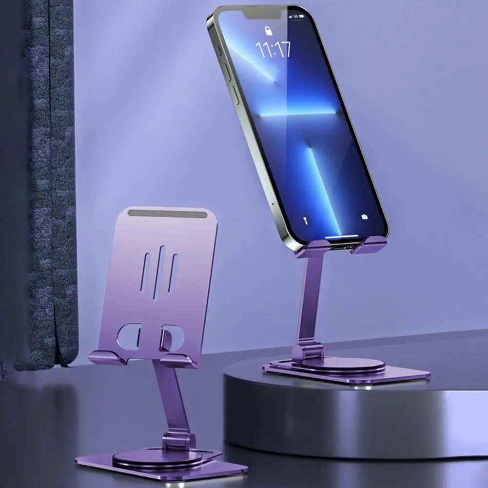 

Cell Phone Stand Excellent 360 Degree Rotation Anti-crack Universal Tablet Stand Phone Accessory