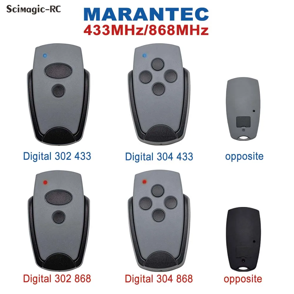 Marantec 868mhz/Marantec 433MHz Digital D302 D304 duplicator D382 D384 D313 321 Command 131 868.3MHz 433.92mhz garage door remote control remote controller radio controller