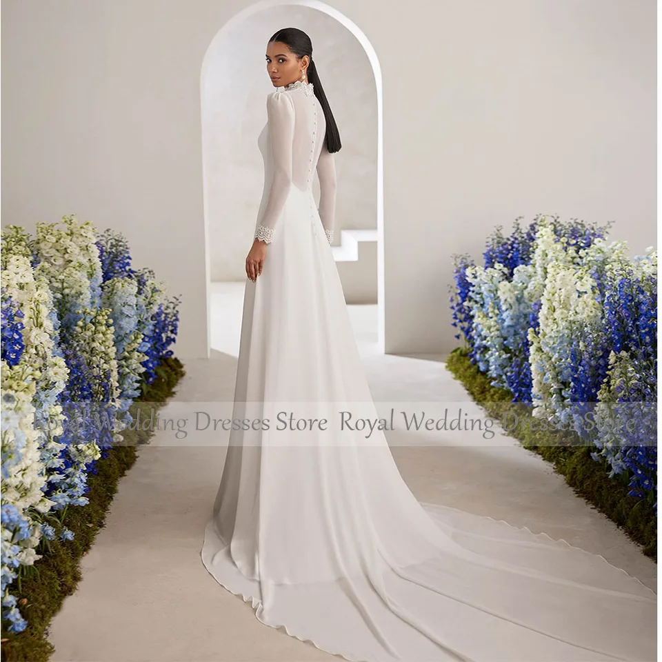Avondjurken bruidsjurk lang met split kant avondjurken elegant voor bruiloft V-hals mouwloos trouwjurk A-lijn bruidsjurken hoge taille elegante feestelijke jurken voor dames wit, wit, L