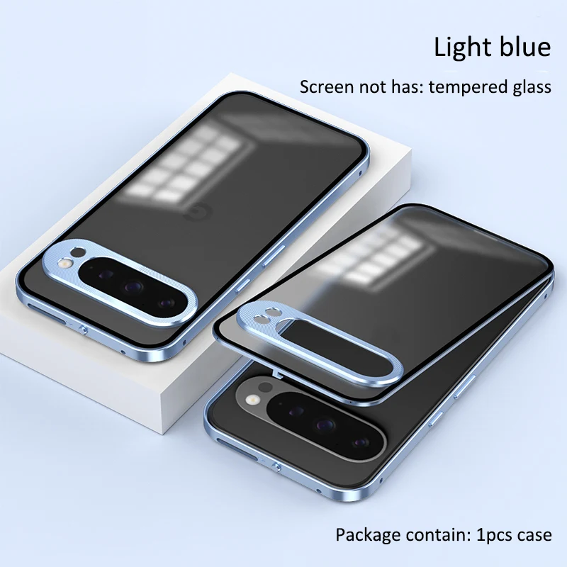 Aluminium Alloy Metal Frame Bumper with Acrylic Back Cover Case