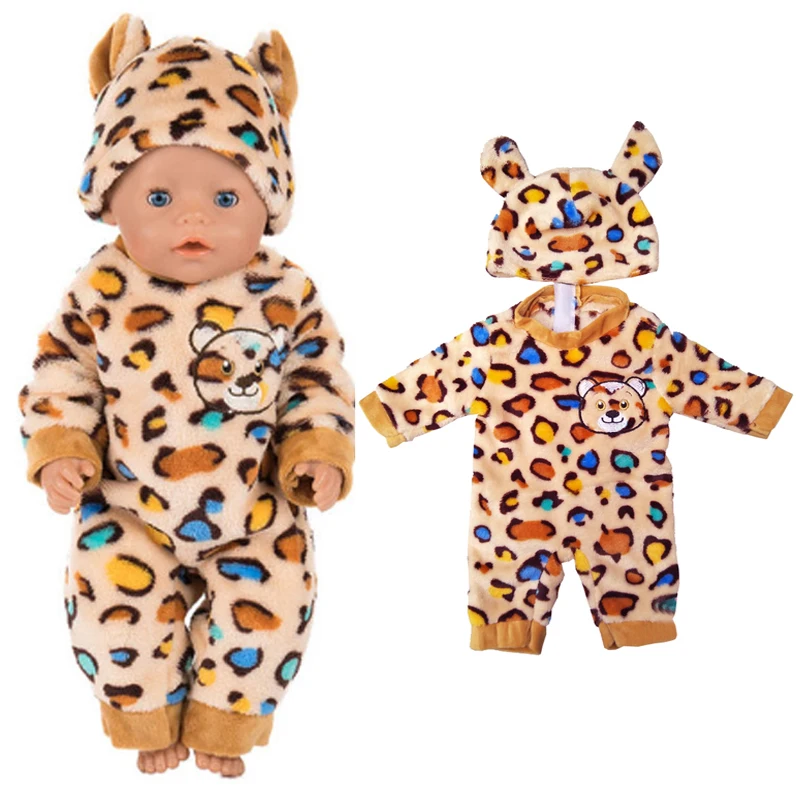 Doll Clothes for 43cm Baby New Born Doll Coat Unicorn Hoodie 17 Inch 18 Inch Baby Bona Doll Dress Christmas Toys Clothes
