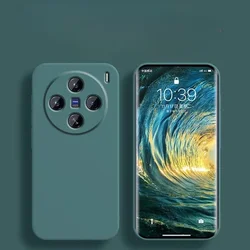 Liquid Silicone Soft Shell Full Coverage Phone Case, Compatible with Vivo X200 Series for Vivo X200 Pro Mini (Dark Green)