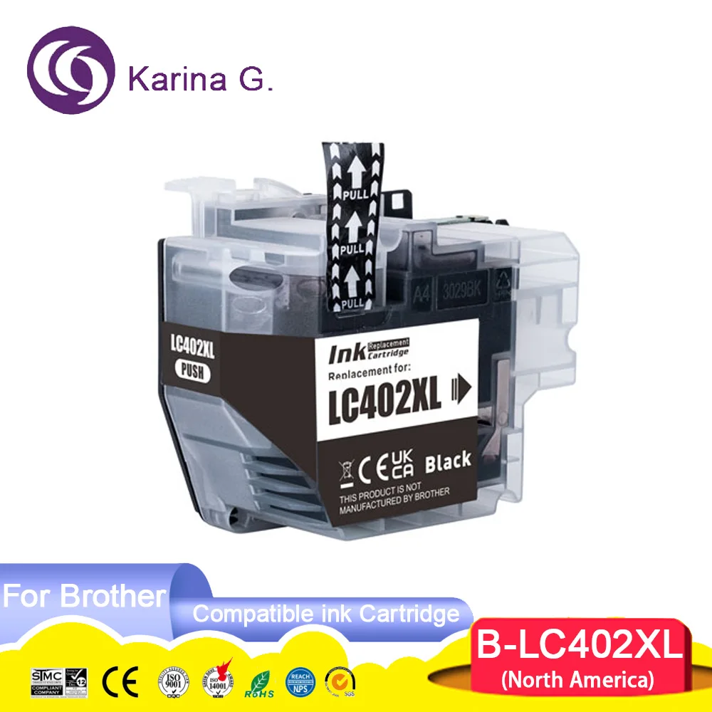 High capacity LC402XL LC 402XL Premium Compatible Ink Cartridge For MFC-J5340DW