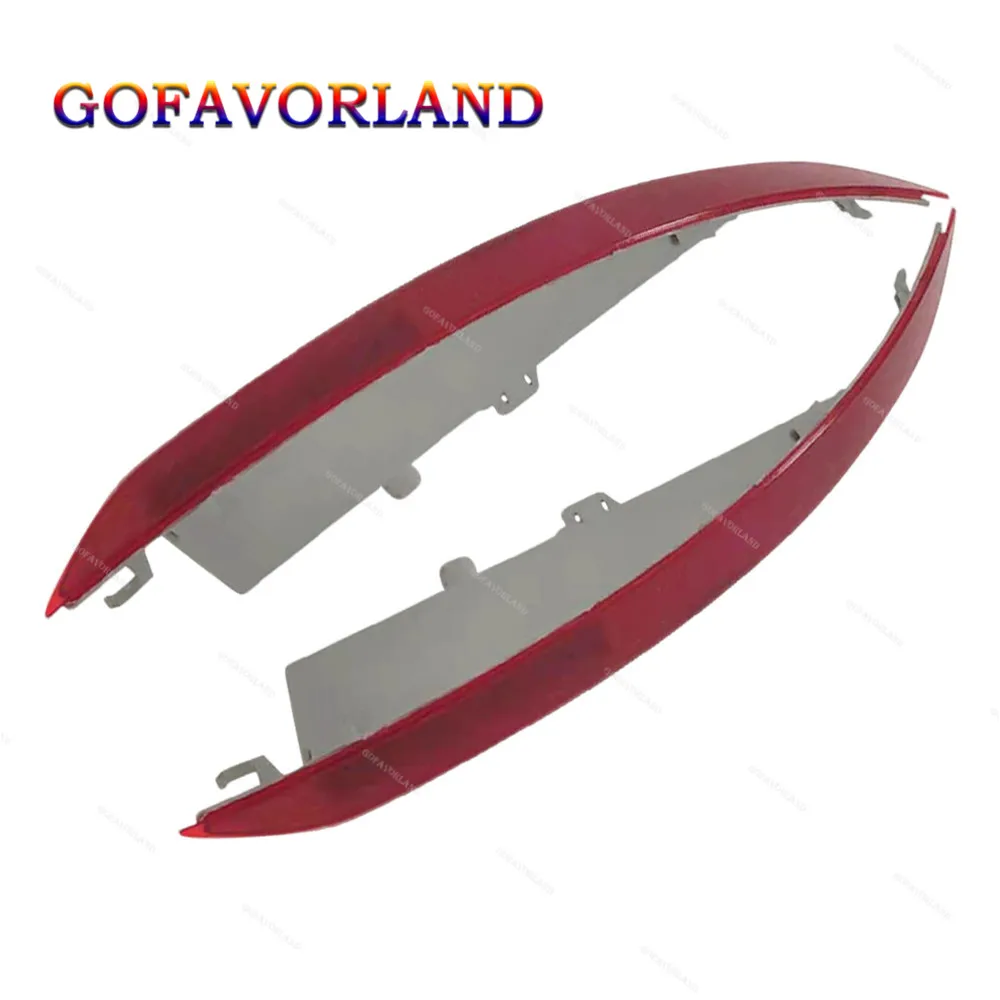 

63147323185 63147323186 Pair Rear Left & Right Bumper Reflector Red Plastic For BMW X6 F16 28iX 30dX 35iX 40dX 2014-2018