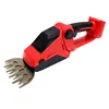 Electric Hedge Trimmer 2 IN 1 Fit For Milwaukee 18V Battery Cordless Hedge Cutter Weeding Shear Pruning Mower Garden Tools 2