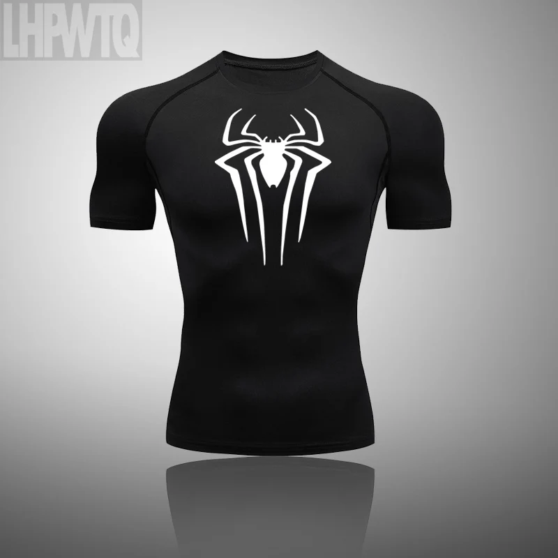 Compression Shirt Men Fitness Gym Sport Running Short Sleeve T-Shirt Quick Dry