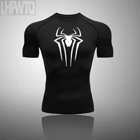 New Compression Shirt Men Fitness Gym Super hero Sport Running T-Shirt Rashgard Tops Tee Quick Dry Short Sleeve T-Shirt For Men 1