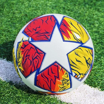 New 1pc Durable Size 5 Soccer Ball - High Elasticity Ball Training And Competition 4