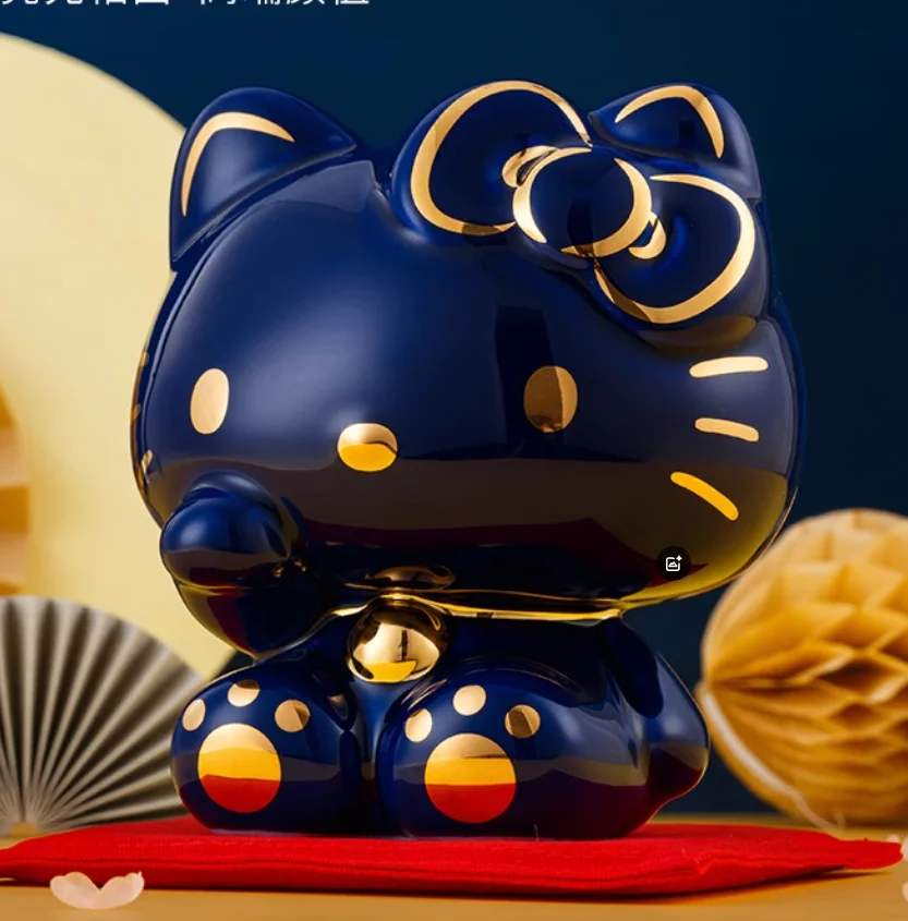Cartoon Ceramic Piggy Bank Cute Sanrio Hello Kitty Money Bank Coin Bank Girls Boys Decorative Coin Bank Money Saver Gift 3