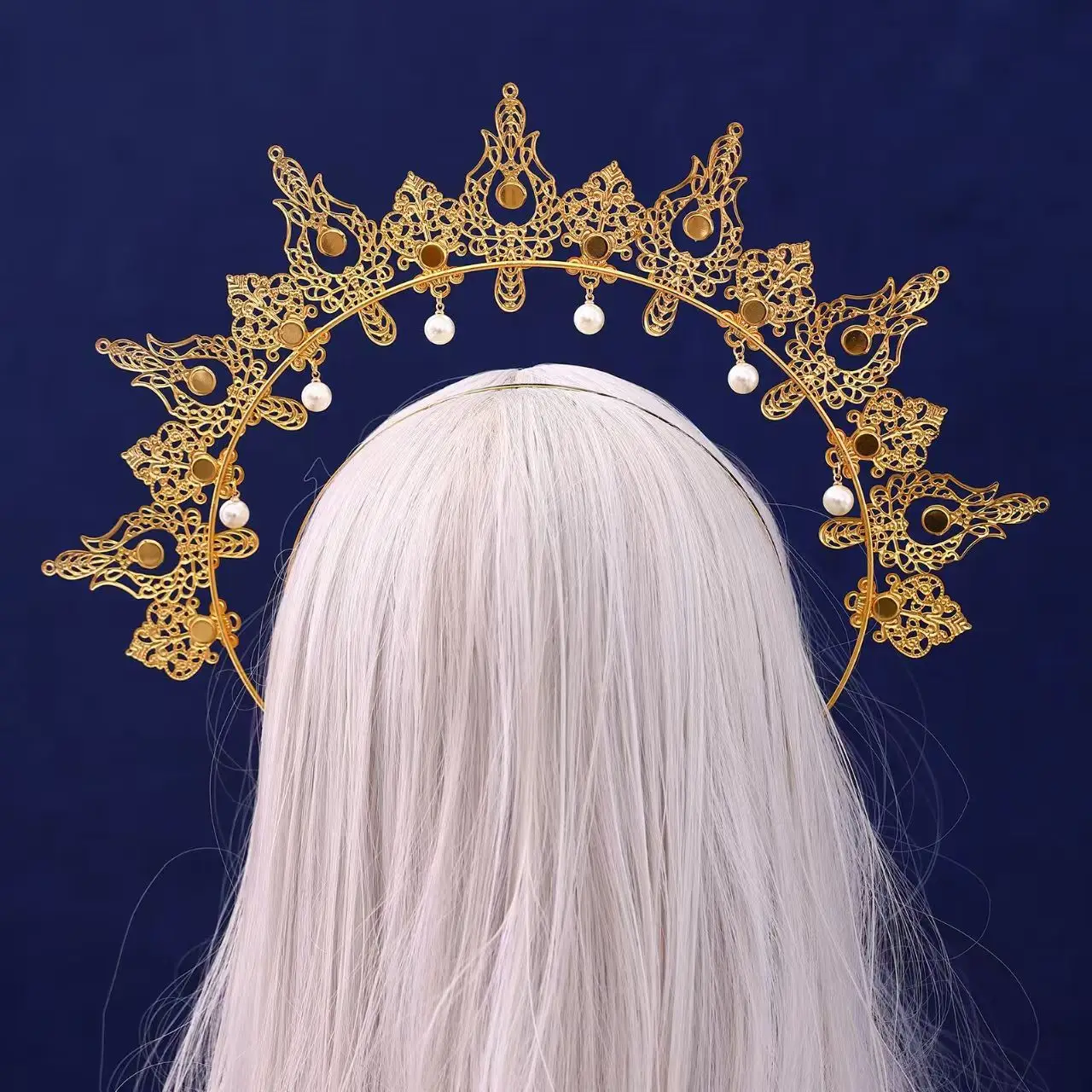 Hair Accessory Hair Headdress Hair Band Crown 1pc Women Halo Crown