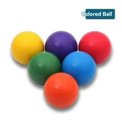 Colorful Wooden Rainbow Stacking Blocks - Montessori - Inspired Educational Toy (6 - color rainbow ball)