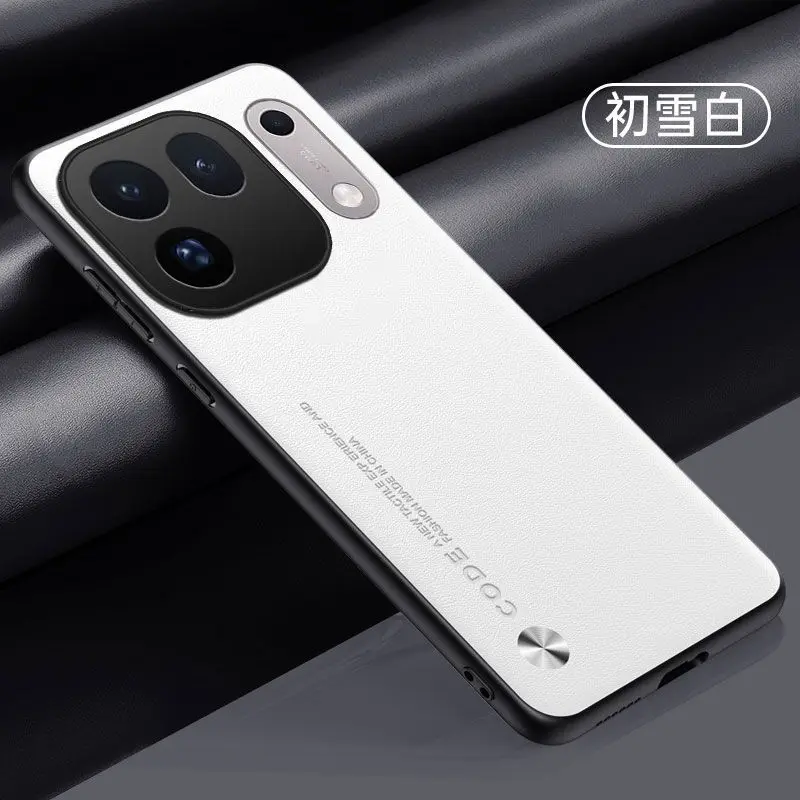 Premium Business Skin-Feel Vegan Leather Case - Shockproof & Anti-Fingerprint Cover