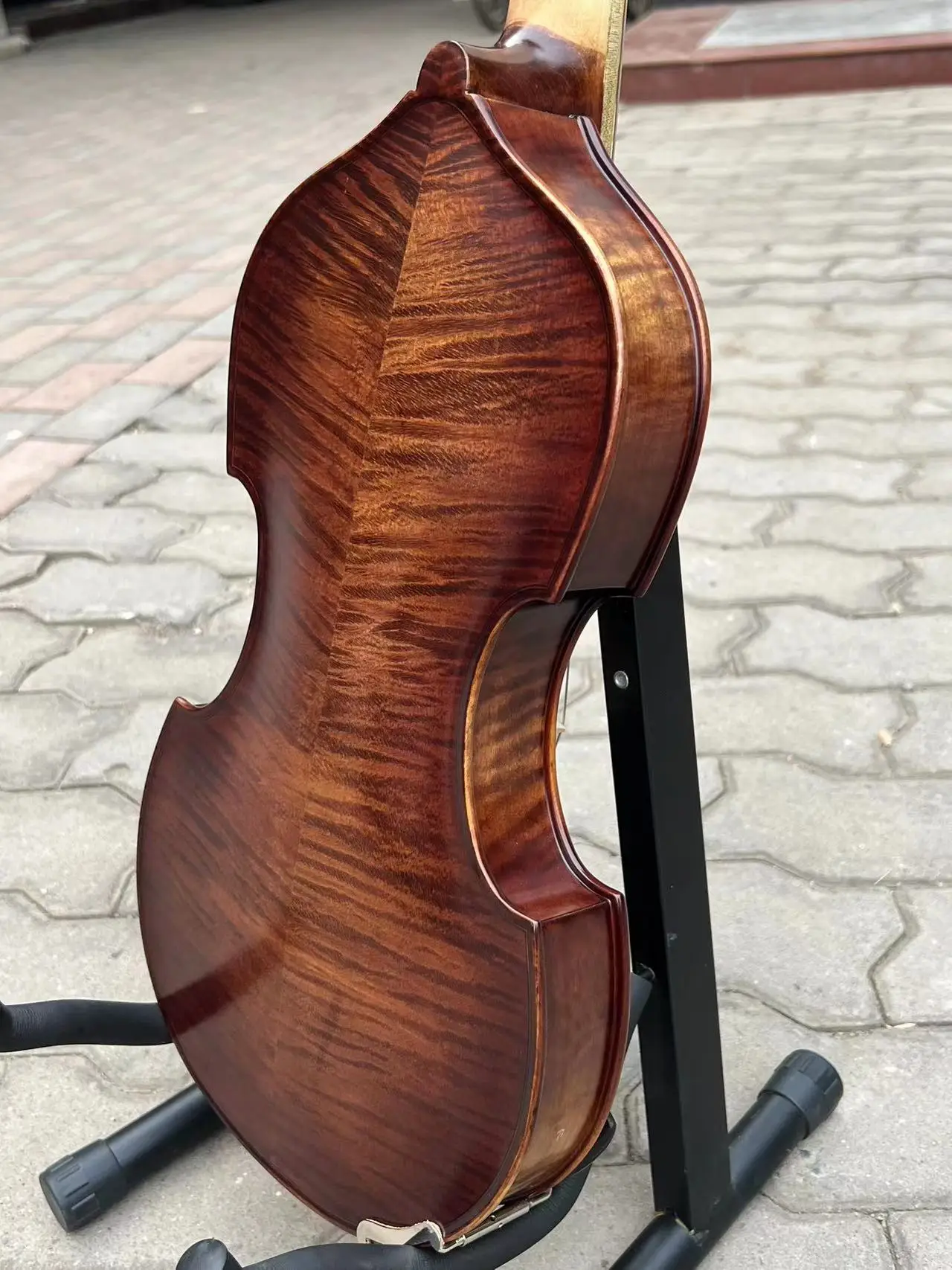 Hand Carved 16" Viola d'More 6 play strings + 6 Sympathetic strings Big rich#15793