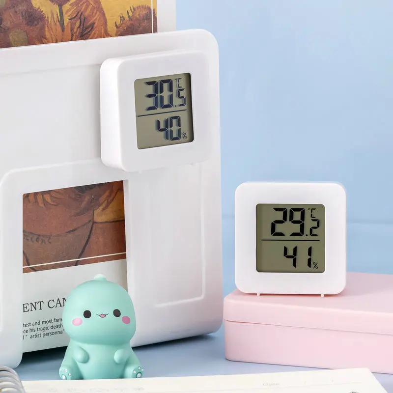 Description Picture 3 of itemMini Thermomether Sensor LCD Digital Thermometer Hygrometer Weather Station Indoor Room Temperature Humidity Meter Sensor Gauge