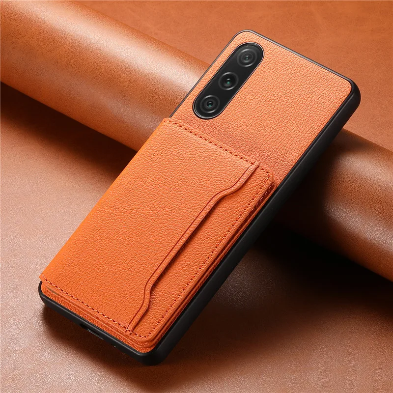 EUCAGR Luxury Multifunctional PU Leather Wallet Phone Case with Card Holder