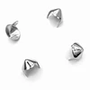 14 *6*7 mm Silver Iron Buckle Decorative Rivet For Leather Clothes Bags Shoes Western Metal Conical Buttons Gothic Punk Nail 2