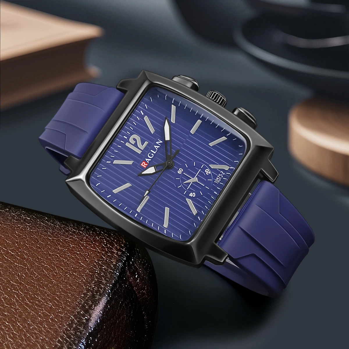 Men Watch Casual Man Watches Leather Strap Clock Top Brand Men Wristwatch Gift Relogio Masculino montre homme 4