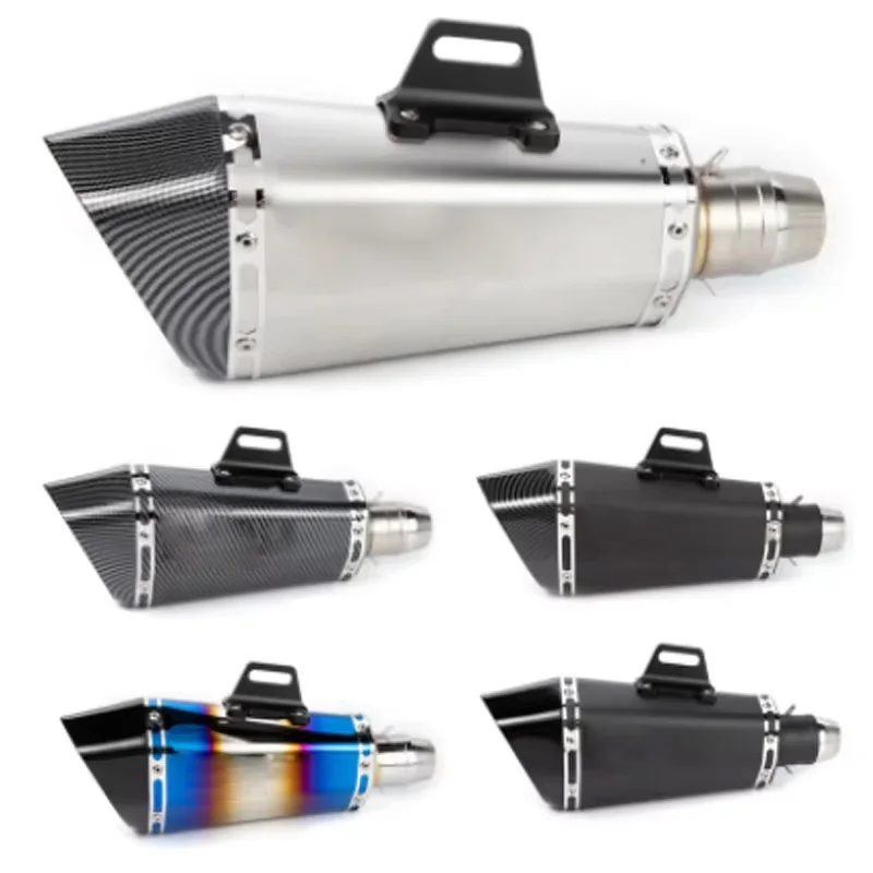 Motorcycle Exhaust Muffler with DB Killer for Racing Bikes