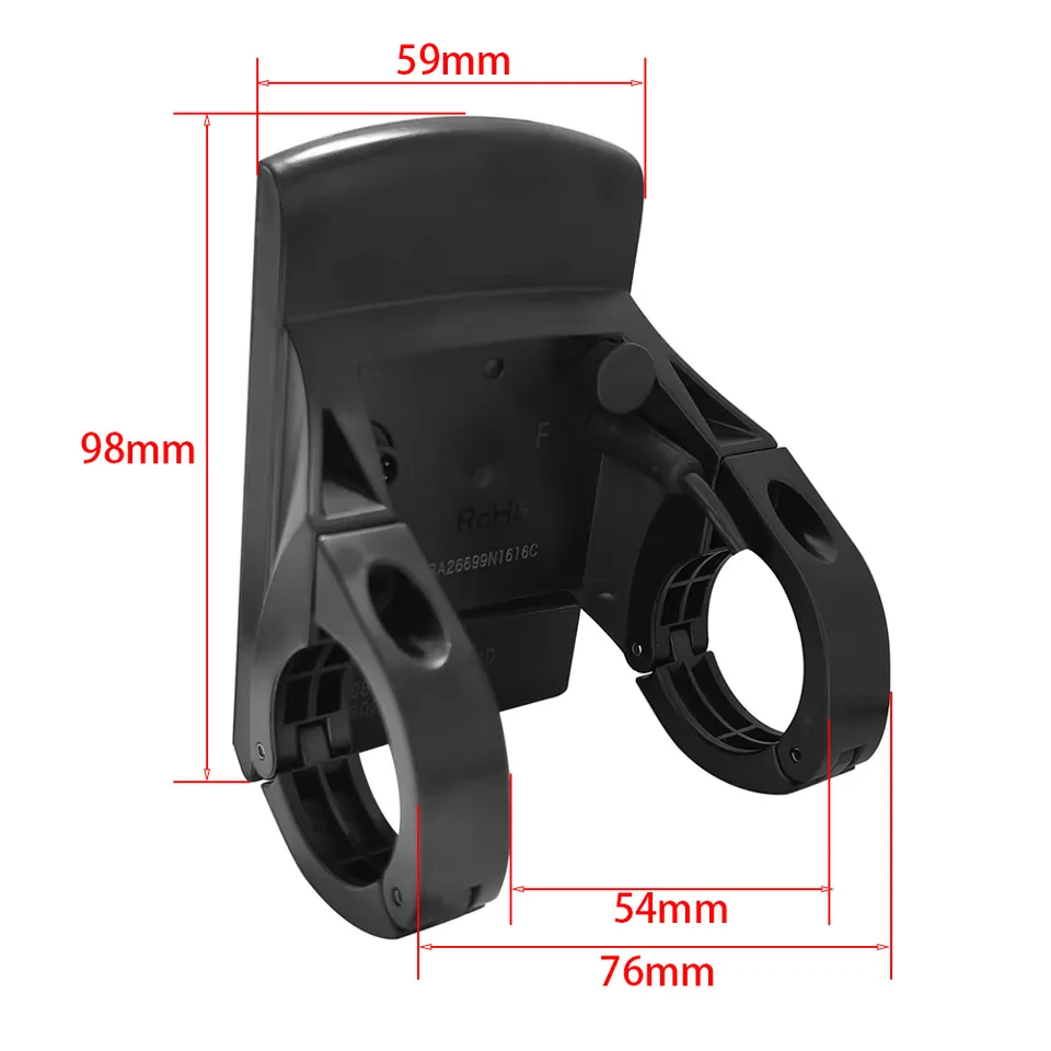 Écran LCD KD986-K4 Pour E-bike – Multifonction, étanche – Noir