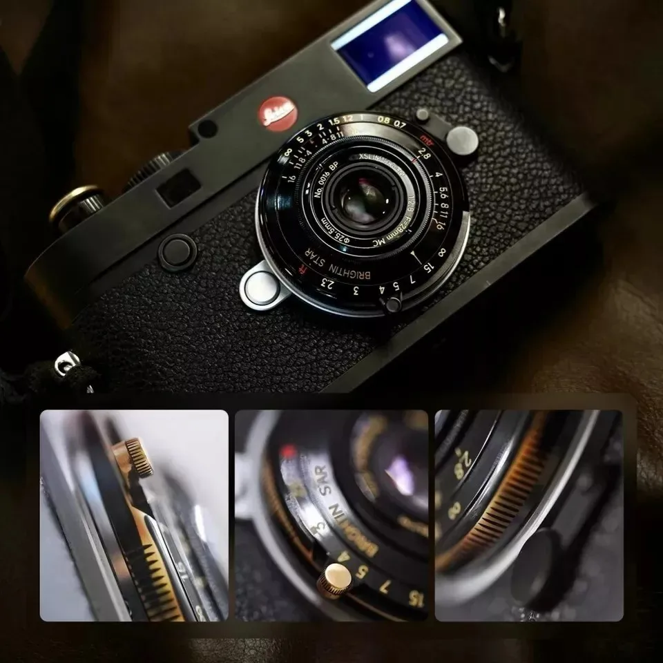브라이트인 스타 28mm F2.8 풀 프레임 렌즈 라이카 M M3 M6 M9 M10R M240 M11 모노크롬