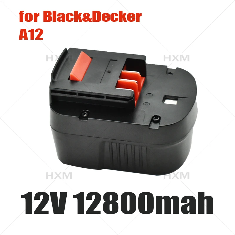 2 Pack HPB12 3600mAh Ni-MH Replacement Battery Compatible with Black and Decker 12V Battery A1712 A12 A12-XJ A12EX FS120B FSB12 Firestorm