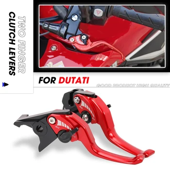 Per DUCATI 848/EVO 1098 1198 Hypermotard 950 Multistrada 1200 Diavel 1260 Moto 2 Dita Maniglia Corta Leva di Frizione del Freno