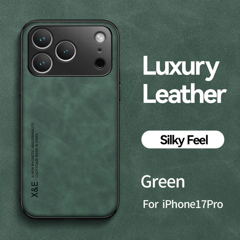Luxury Leather Shockproof Phone Cover - Premium Protective Case