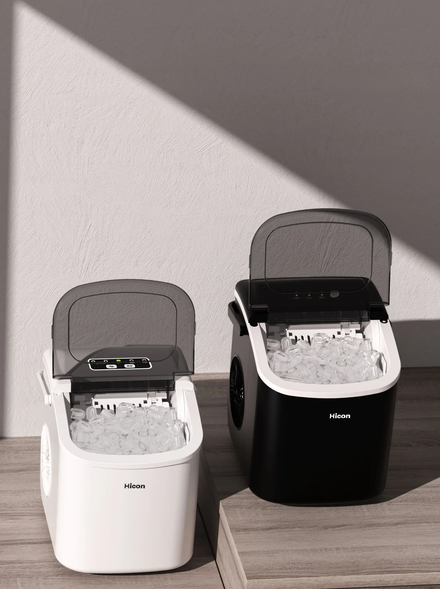 15KG Ice Machine Portable Electric Ice Maker Machine Mini Countertop Ice Cube Maker Appliance Home Commercial Ice Ball Maker 2