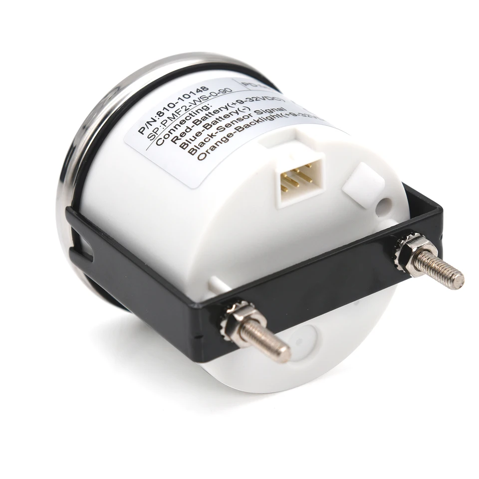 thumbnail image 2 of Auto Fuel Level Gauge 0-90Ohms 12V/24V Oil Tank Level 52Mm Universal 2 of 13