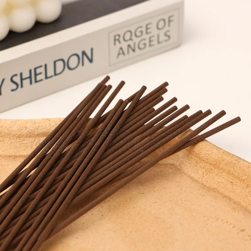 20CMx3MM Brown Fiber Reed Sticks Essential oil Rattan Diffuser Replacement Refill  Sticks for Car Air Freshener