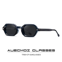 Lunettes de soleil hexagonales vintage à petite monture pour femmes et hommes, de marque de luxe, populaires, style punk, avec rivets, pour la conduite 1