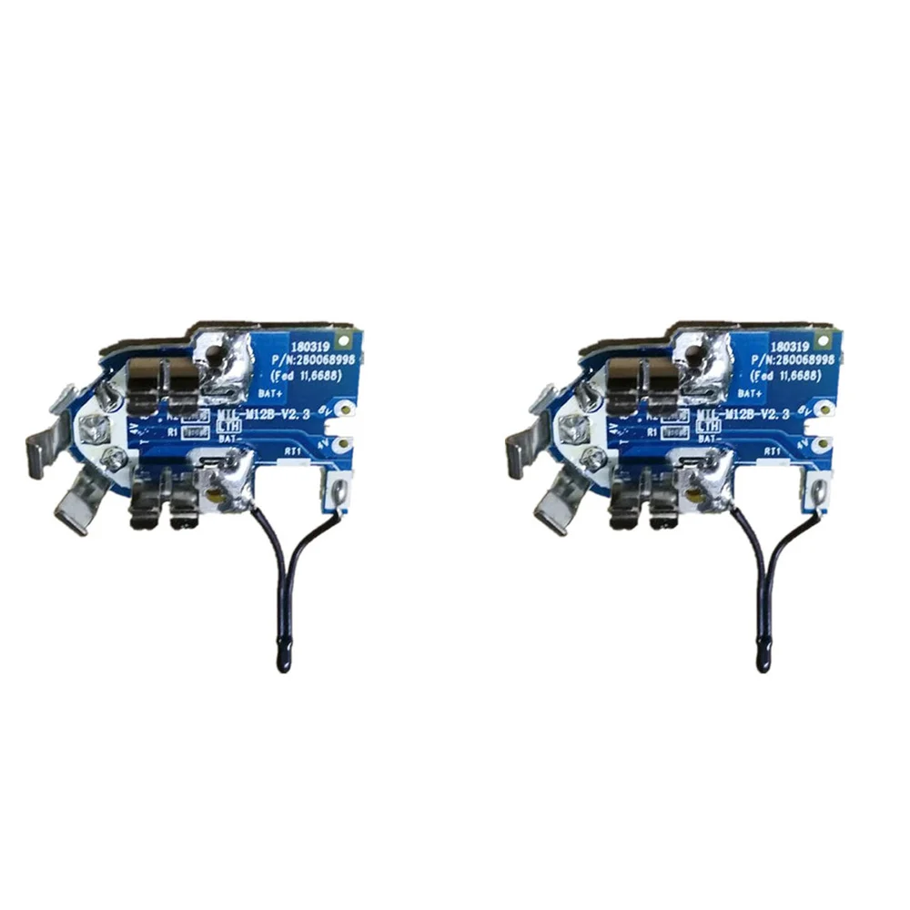 

2Pcs M12 Battery Charging Protection PCB Circuit Board for Milwaukeee 12V 48-11-2411 M12 -Ion Battery