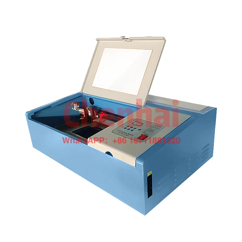 

40W 200mm*300mm MINI CNC Co2 Laser Engraving Cutting Machine for wood rubber stamp