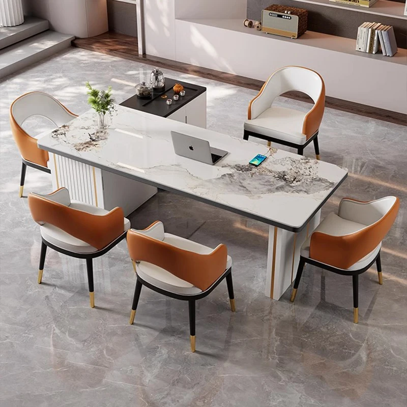 Modern Executive Office Furniture Sets Reception Meeting Manicure Office Table Gaming Study Nail Cadeira Room Furniture