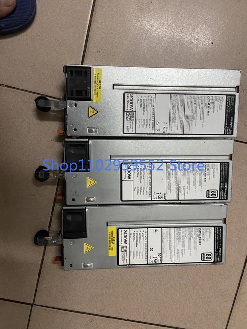 R7525 R7625 랙 서버용 1개, 전원 공급 장치 2400W M63JN
