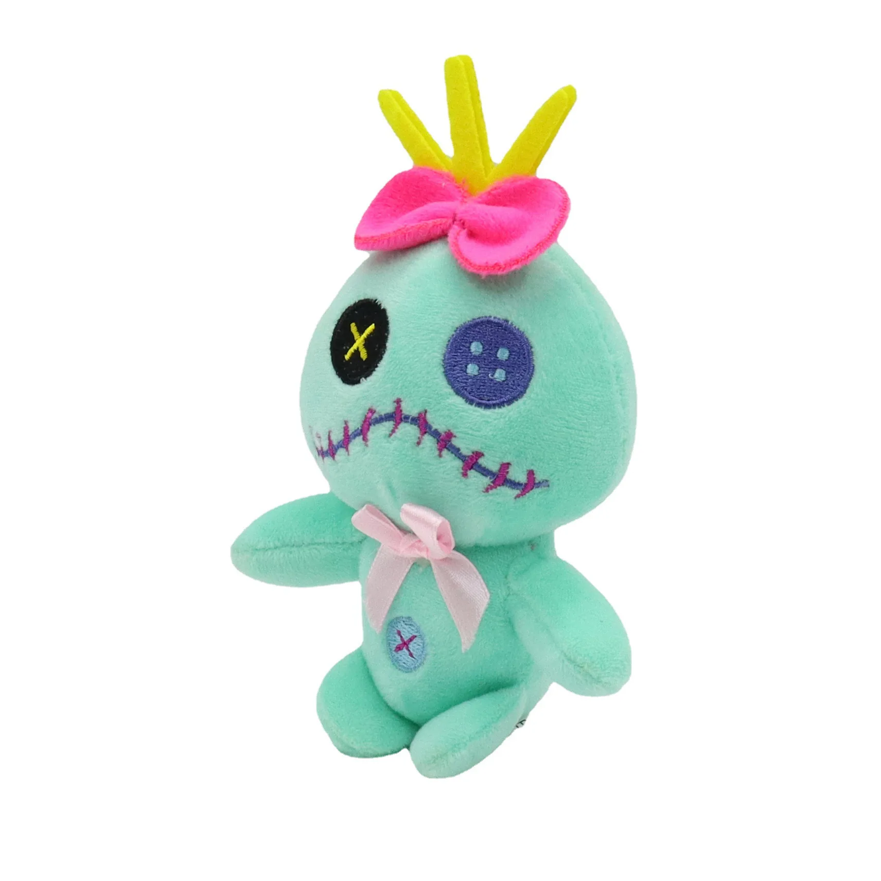Plush toy Plush doll 10cm Lilo Stitch Alien Cosplay Doll Plush Kids Christmas Gift Pendant Accessories