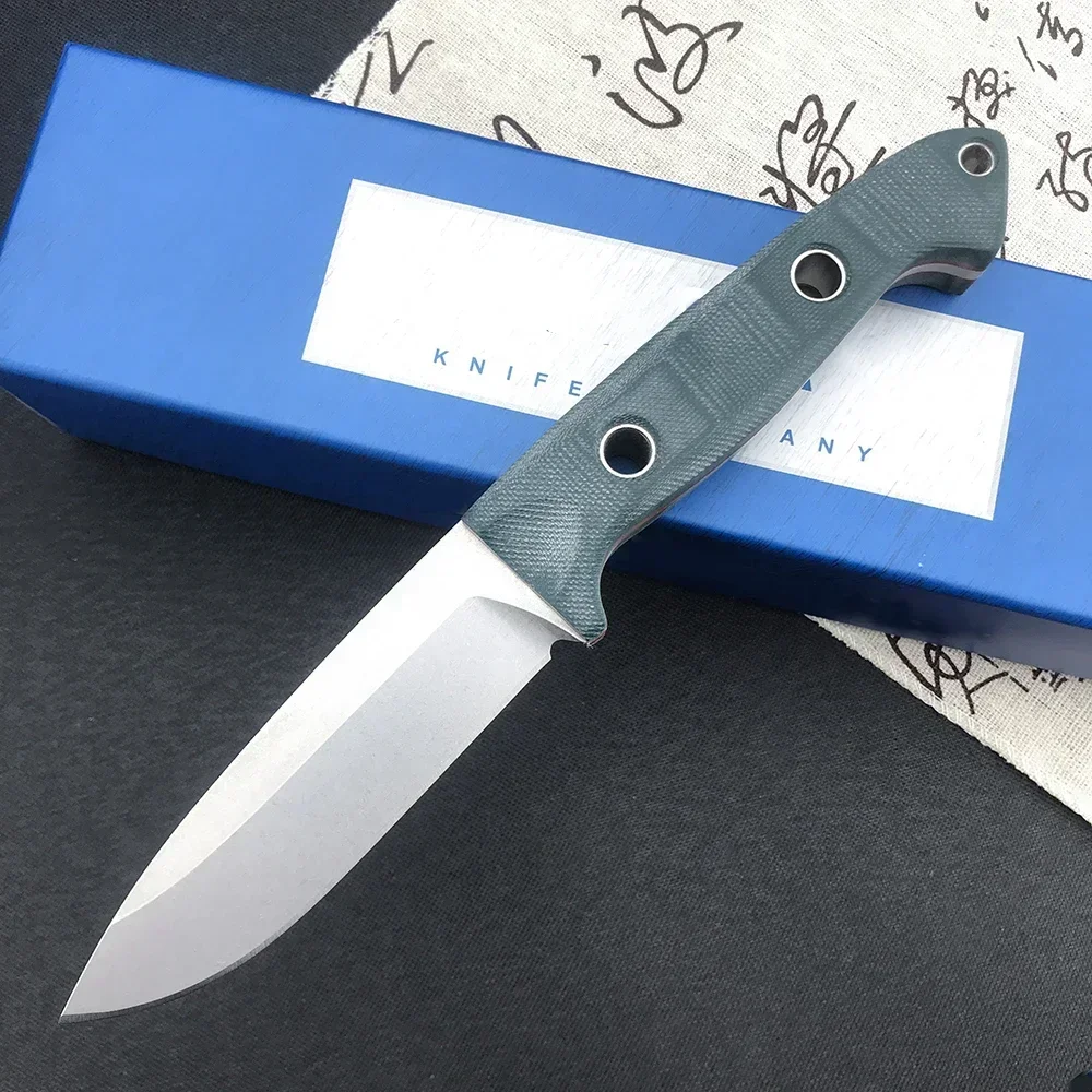 

162 BM Tactical Straight Knife 4.43" S30V Satin Blade G10 Handle Jungle Camping Fixed Blade Hunting Knife Collection Knife Edc