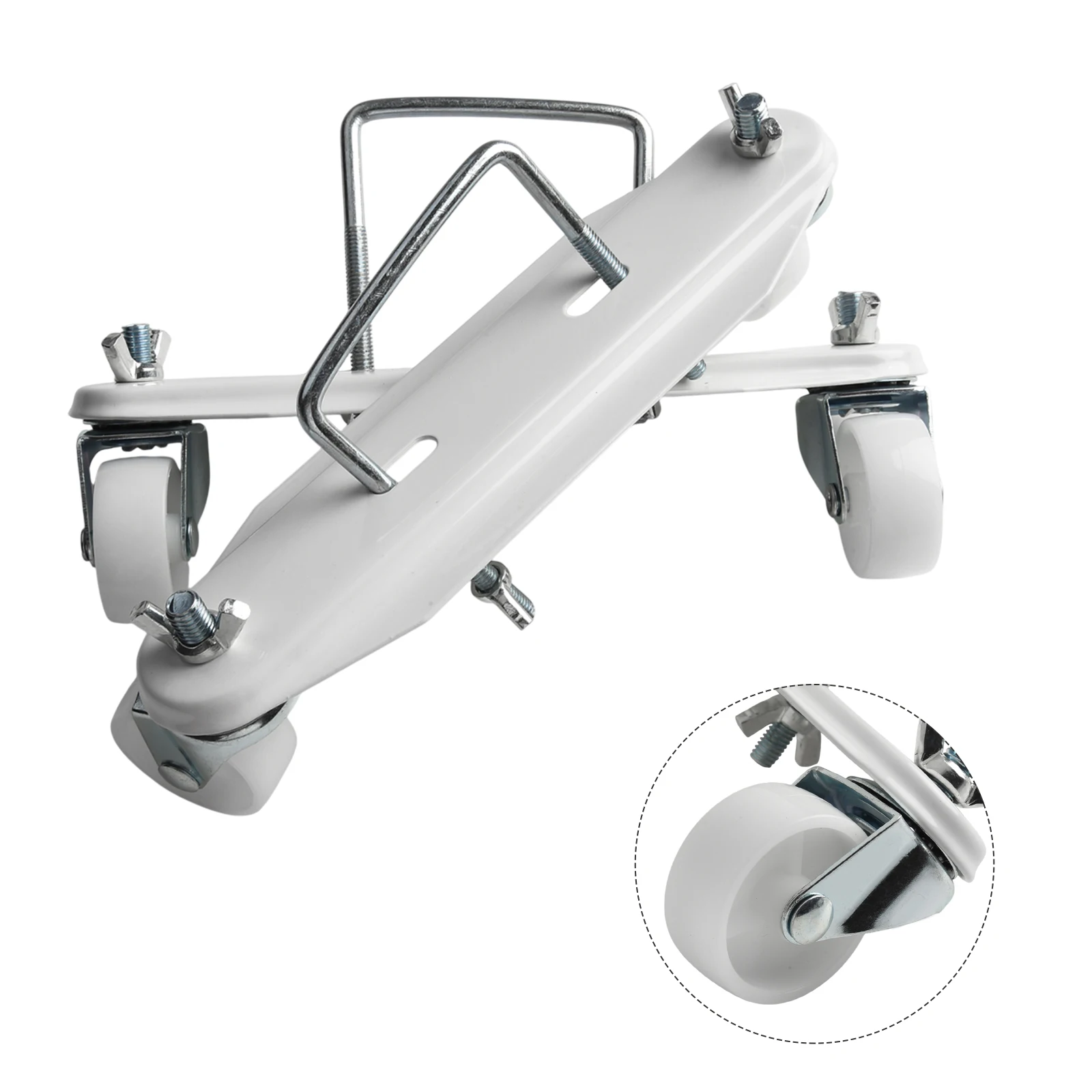 Hydroelectric Radiator Electric heater Stand with Rotating Wheels Sturdy Carbon Steel Bracket for Convenient Mobility