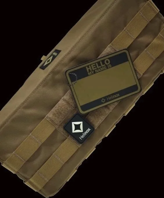 

Suitable for Helinox outdoor camping name silicone label badge morale stamp camping storage bag moon chair sticker