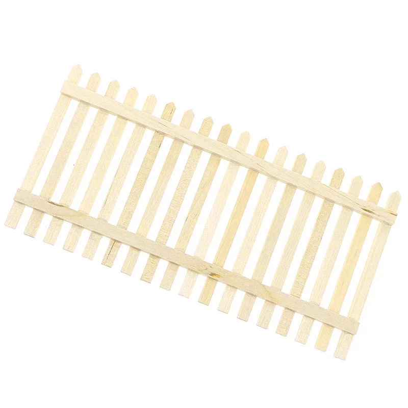 

1:12 миниатюрный деревянный домик для кукол, садовая ограда, модель, декоративные аксессуары