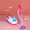 Children Simulation Vacuum Cleaner Toy with Sound Light Pretend Role Play Games Toys Playset Best Gifts for Kids Boys Girls 3