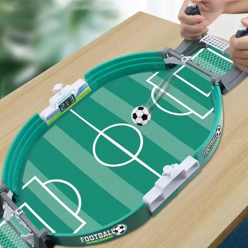 Mini Table Soccer Game Interactive Soccer Game Parent-Child Game Easy Installation Safe Sturdy Football for Children Party Kids