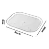 360° Rotatable Storage Tray Kitchen Refrigerator Turntable Rack Fridge Fruit Vegetables Storage Container Turntable Organizer 6