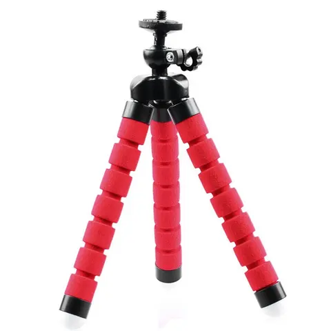 Portable Flexible Sponge Holder Octopus Tripod Bracket Stand Mount Monopod Camera Phone Photography Holder