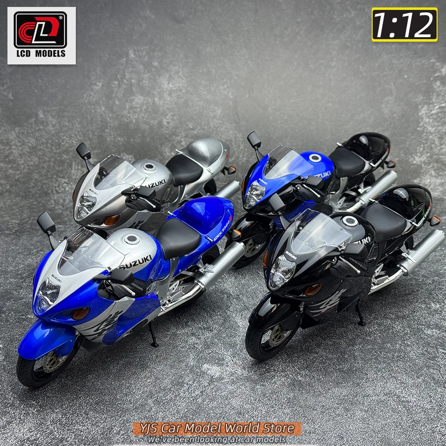LCD diecast model 1:12 scale new Suzuki GSX1300R Hayabusa