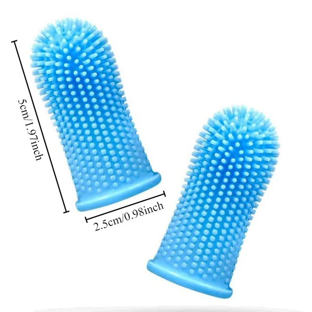Sd93713b94a874638a59df8f3e533b8ef4.jpg Dog Super Soft pet Finger Toothbrush Teeth Cleaning Breath Care Nontoxic Silicone Tooth Brush Cat dog toothbrush pet products