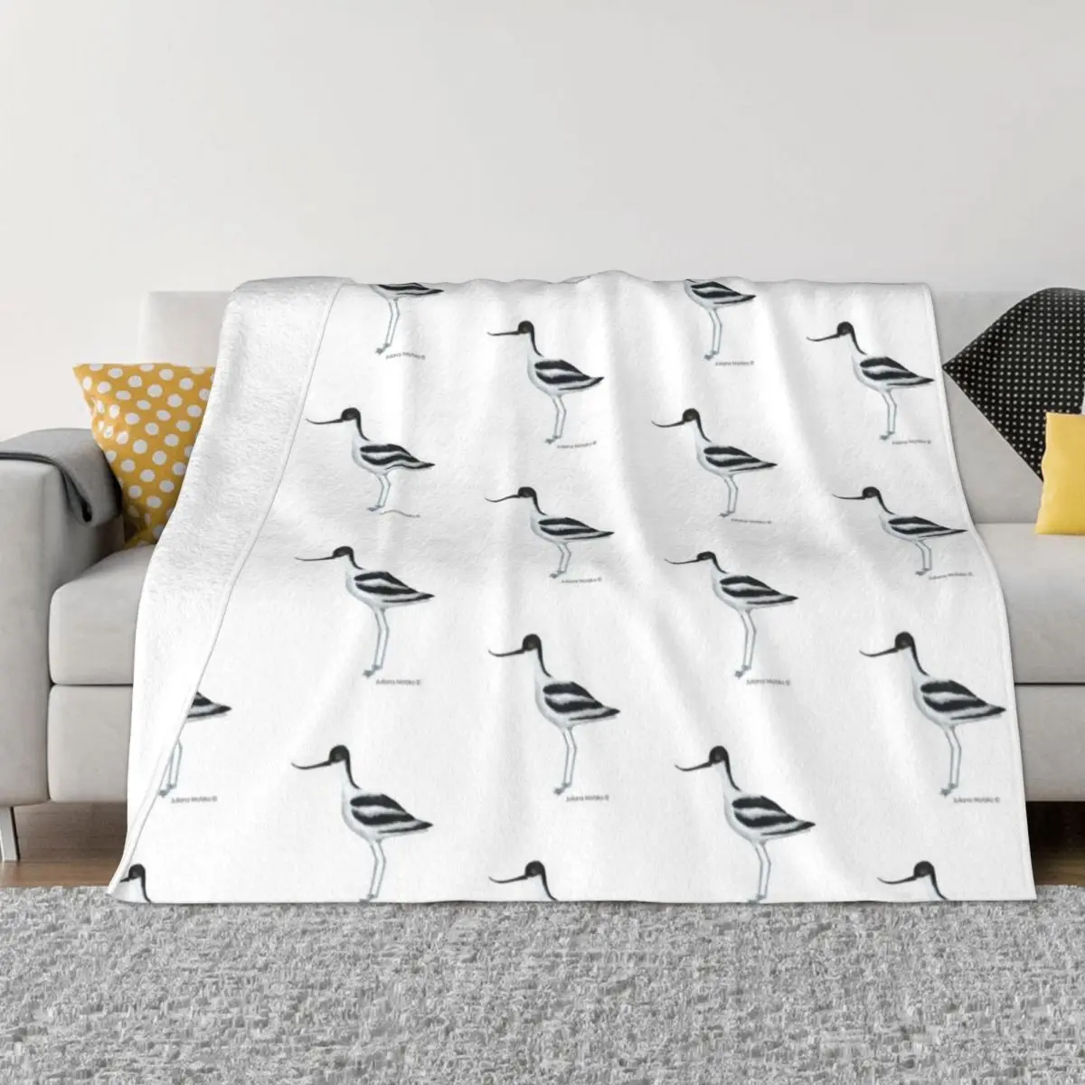 

Avocet Throw Blanket Thin Nap Luxury St manga Blankets