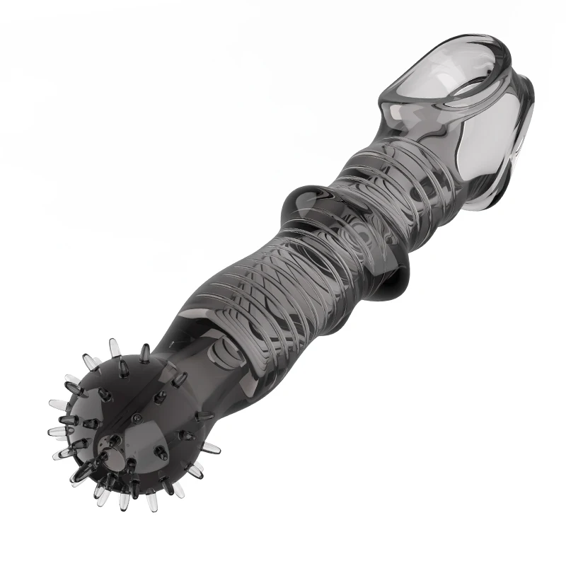 Penis Sleeves Latex Particles G-spot Condom Fama Vaginal Massage Sex Shop For Men Stimulation Condom Sex Toys Delay Ejaculation